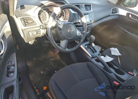 2018 Nissan Sentra S z USA, uszkodzony, nr VIN 3N1AB7AP0JY322179